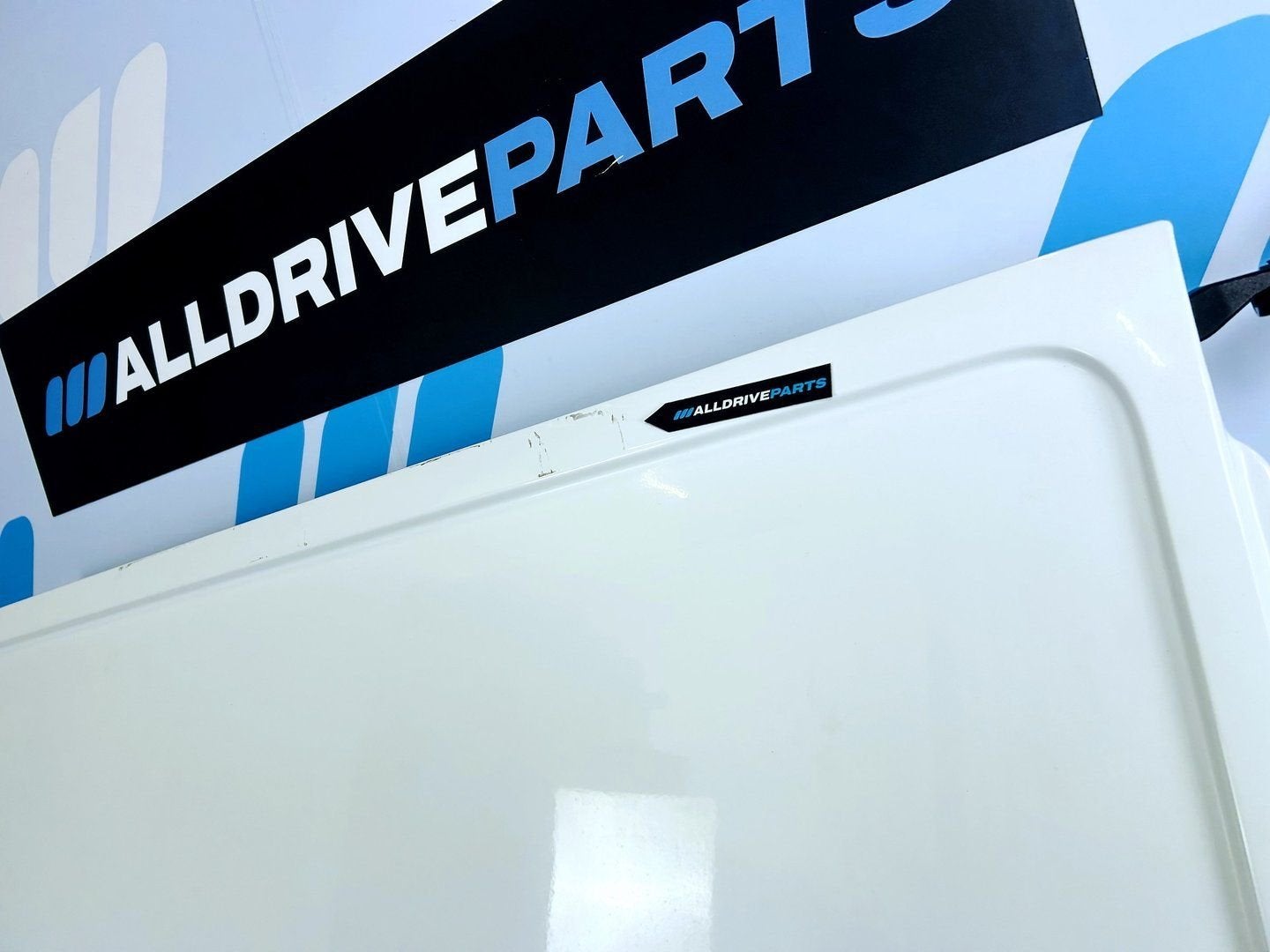 Porte coulissante droite Ford Transit Custom blanche sans vi, -, Droite, Utilisé, Porte