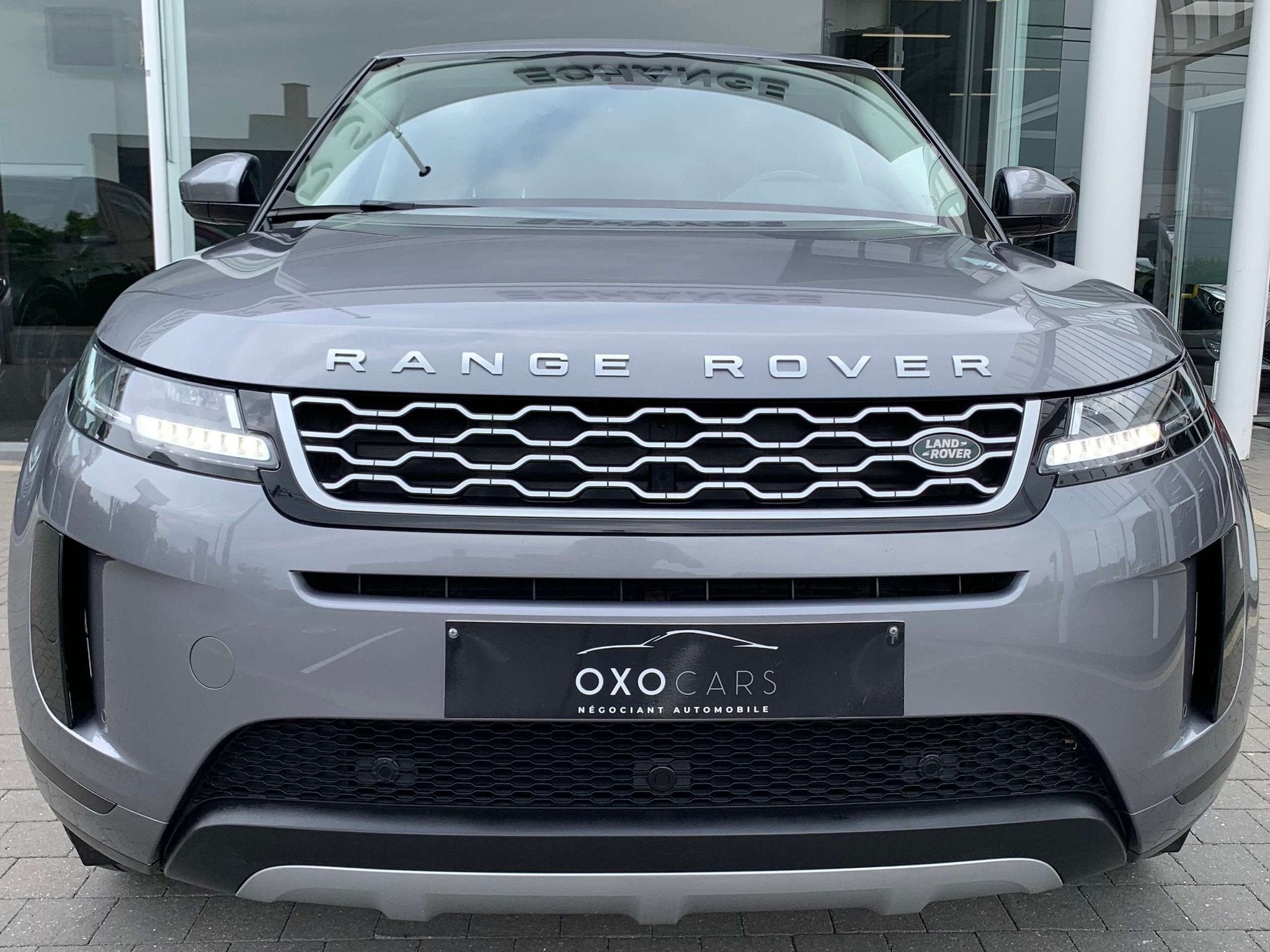 Land Rover Range Rover Evoque 2.0 D150 / NEW MODÈLE / GPS /, Autos, Cuir, Argent ou Gris, Achat, Détection des panneaux routiers