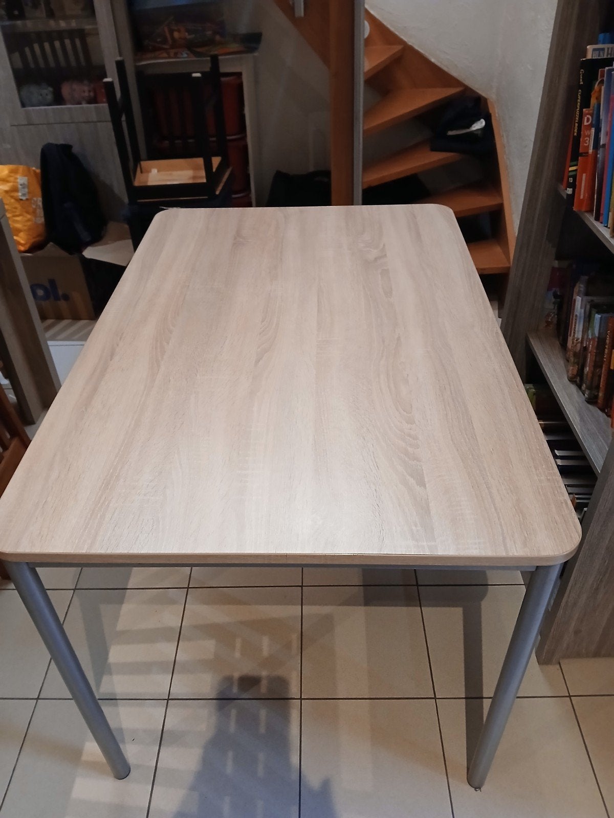 Tafel, Huis en Inrichting, Tafels | Eettafels, Ophalen, Overige materialen, Gebruikt, 100 tot 150 cm
