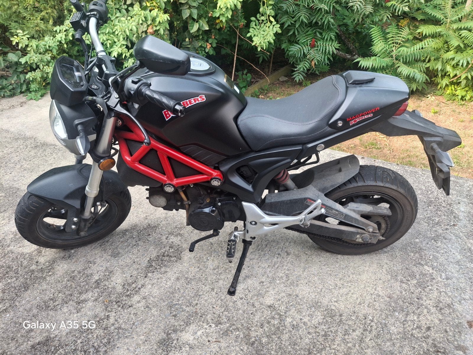 MAGPOWER BOMBERS 50cc, Fietsen en Brommers, Ophalen, Benzine, 50 cc, Klasse B (45 km/u)