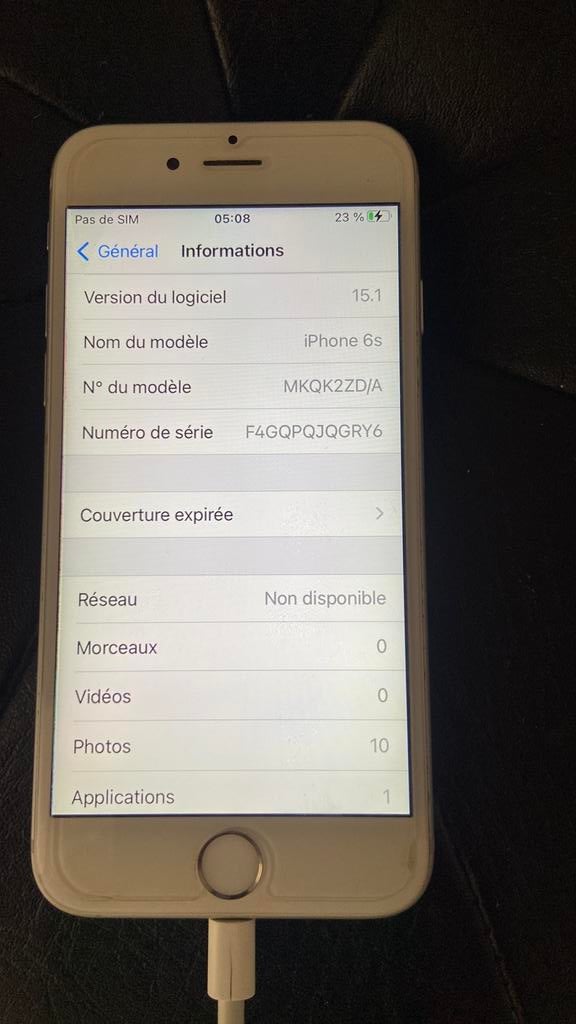 iPhone 6s, Telecommunicatie, Mobiele telefoons | Apple iPhone, Ophalen, Gebruikt, 16 GB, Wit