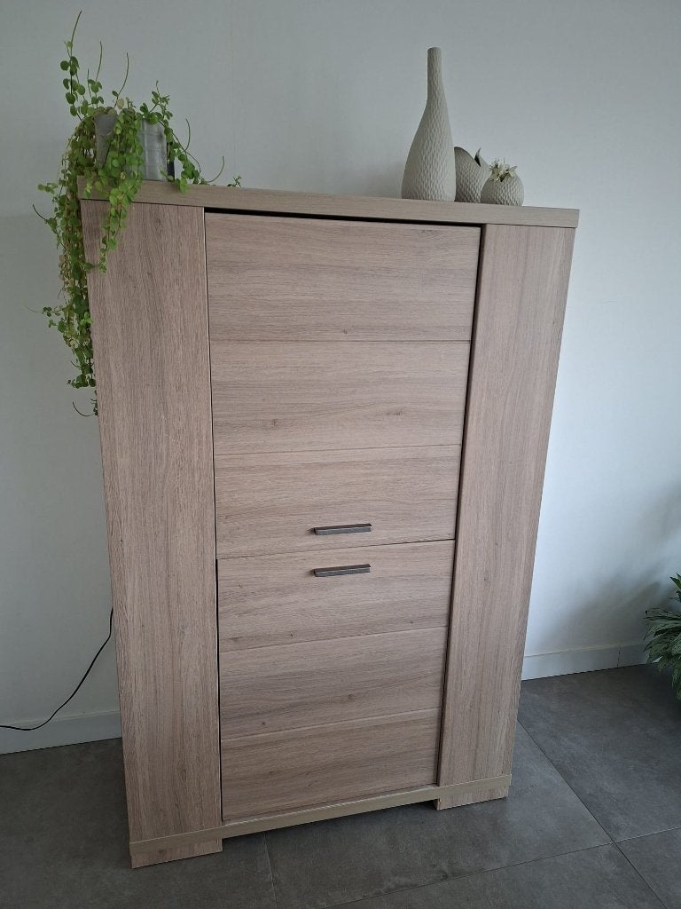 Kast, Avec porte(s), 25 à 50 cm, 150 à 200 cm, Synthétique