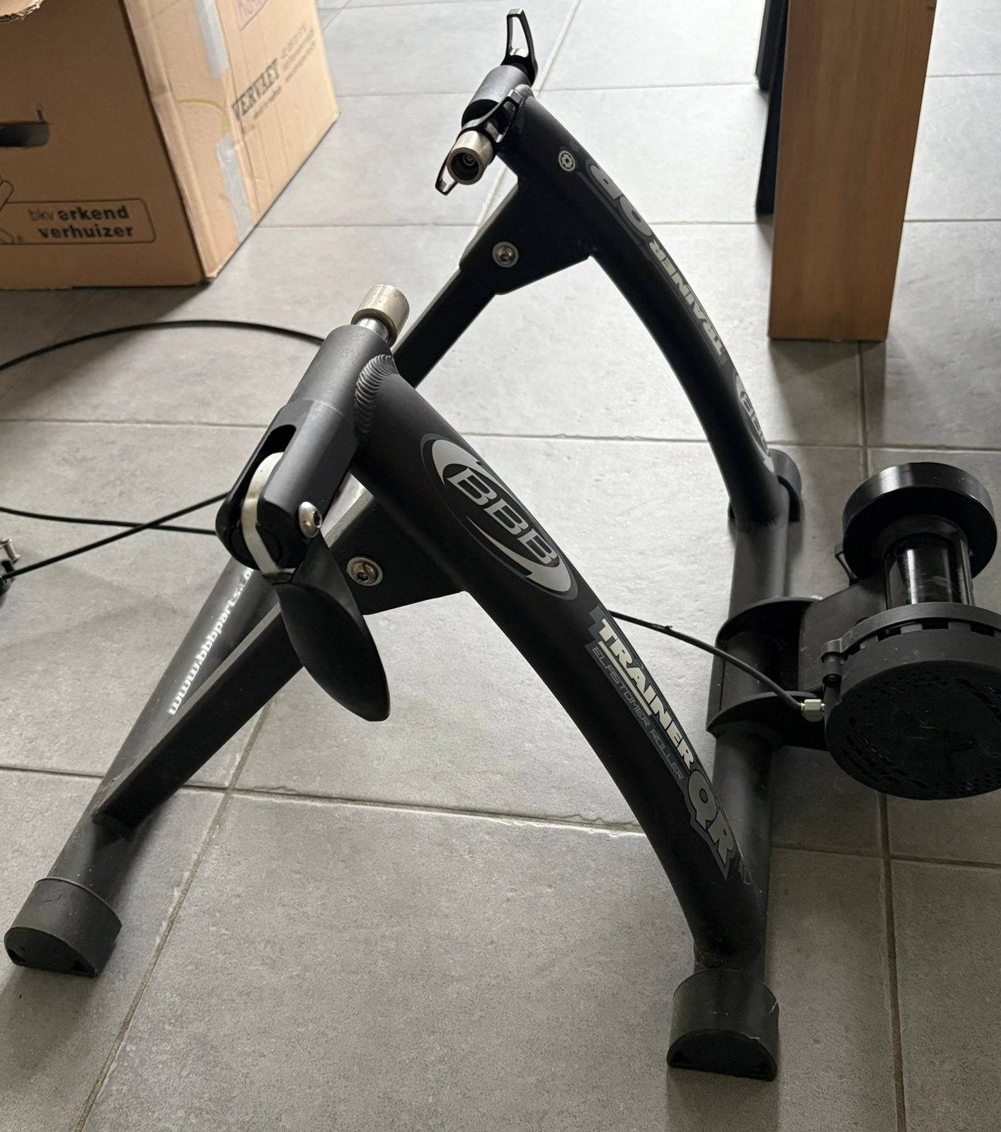 Rouleaux de vélo, vélo d'exercice, Enlèvement, Utilisé