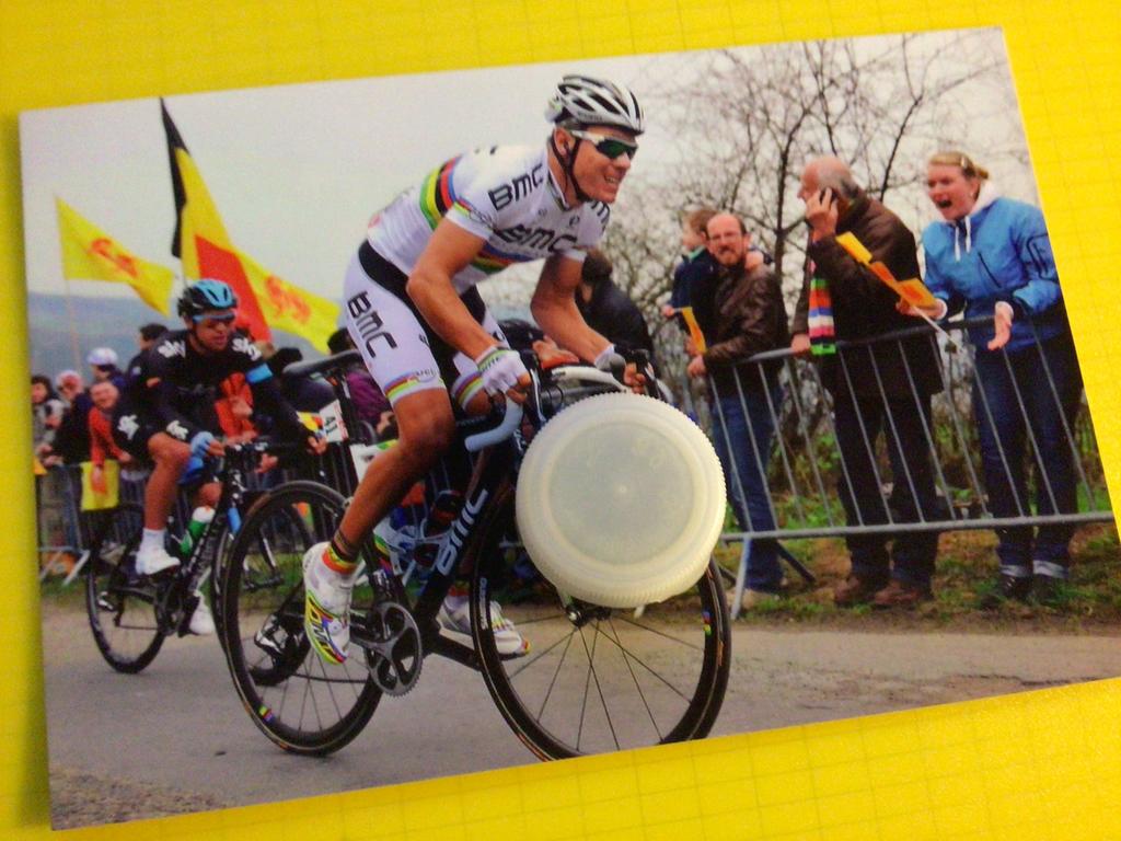 Wielerfoto 2012 team bmc  Philippe gilbert, Verzenden, Zo goed als nieuw