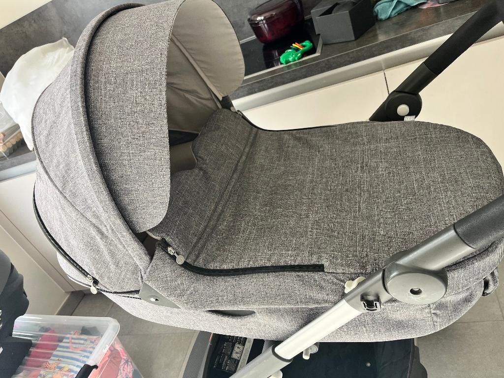 Kinderwagen Stokke Trailz, Kinderen en Baby's, Gebruikt, Verstelbare duwstang, Ophalen, Kinderwagen