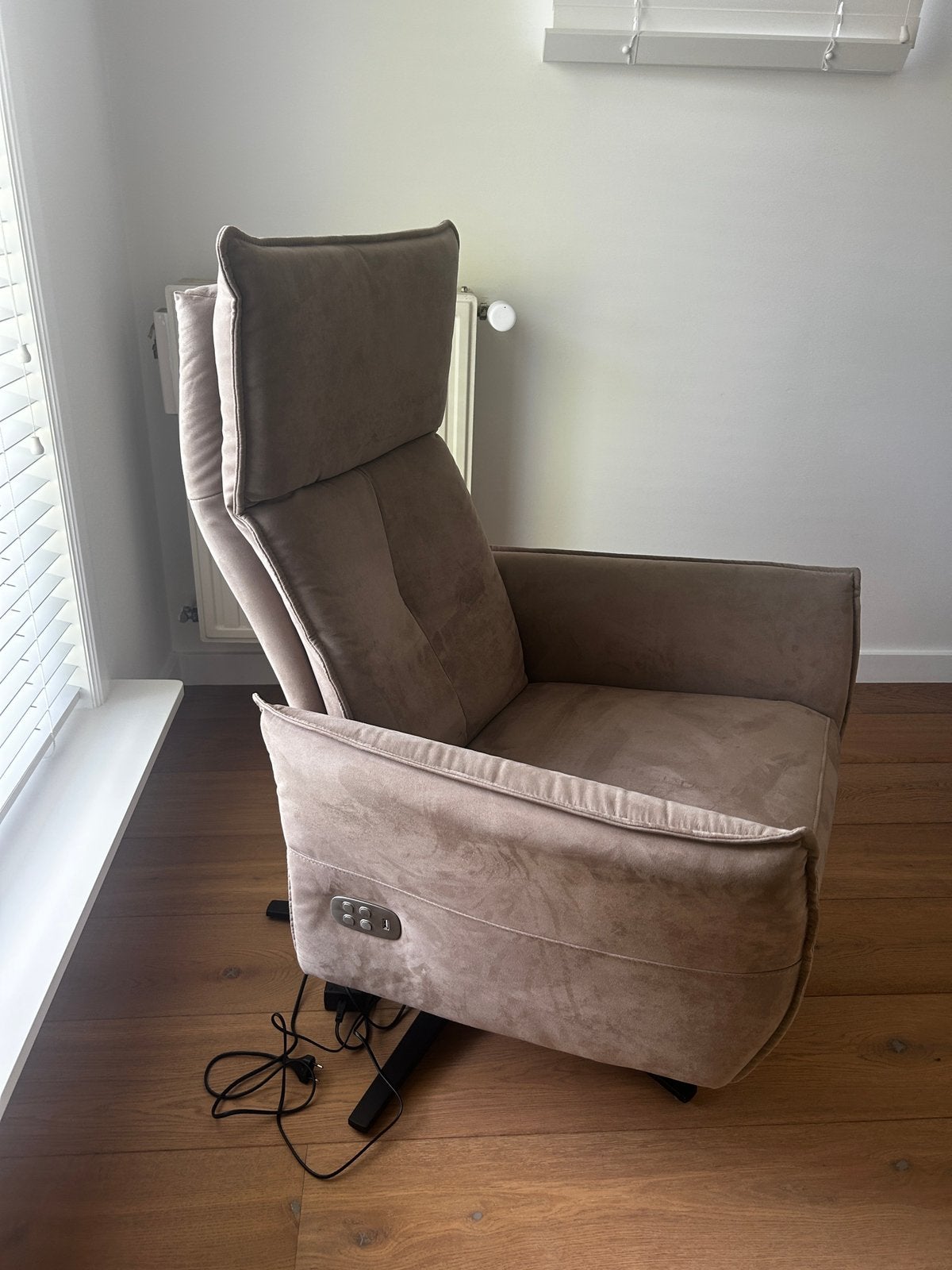Relax zetel, Huis en Inrichting, Zetels | Zetels, Ophalen, Eenpersoons, Minder dan 75 cm, Zo goed als nieuw