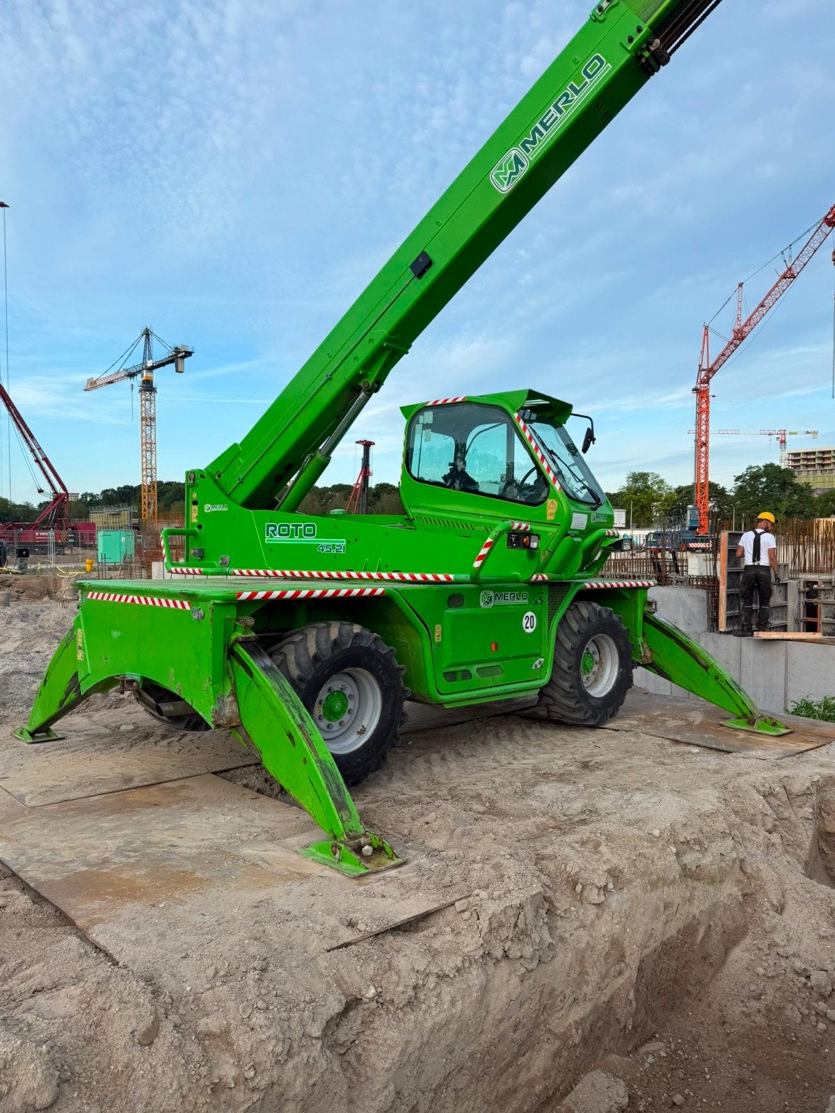 Merlo ROTO 45.21 21m / 4.5 2015 nette machine, Enlèvement