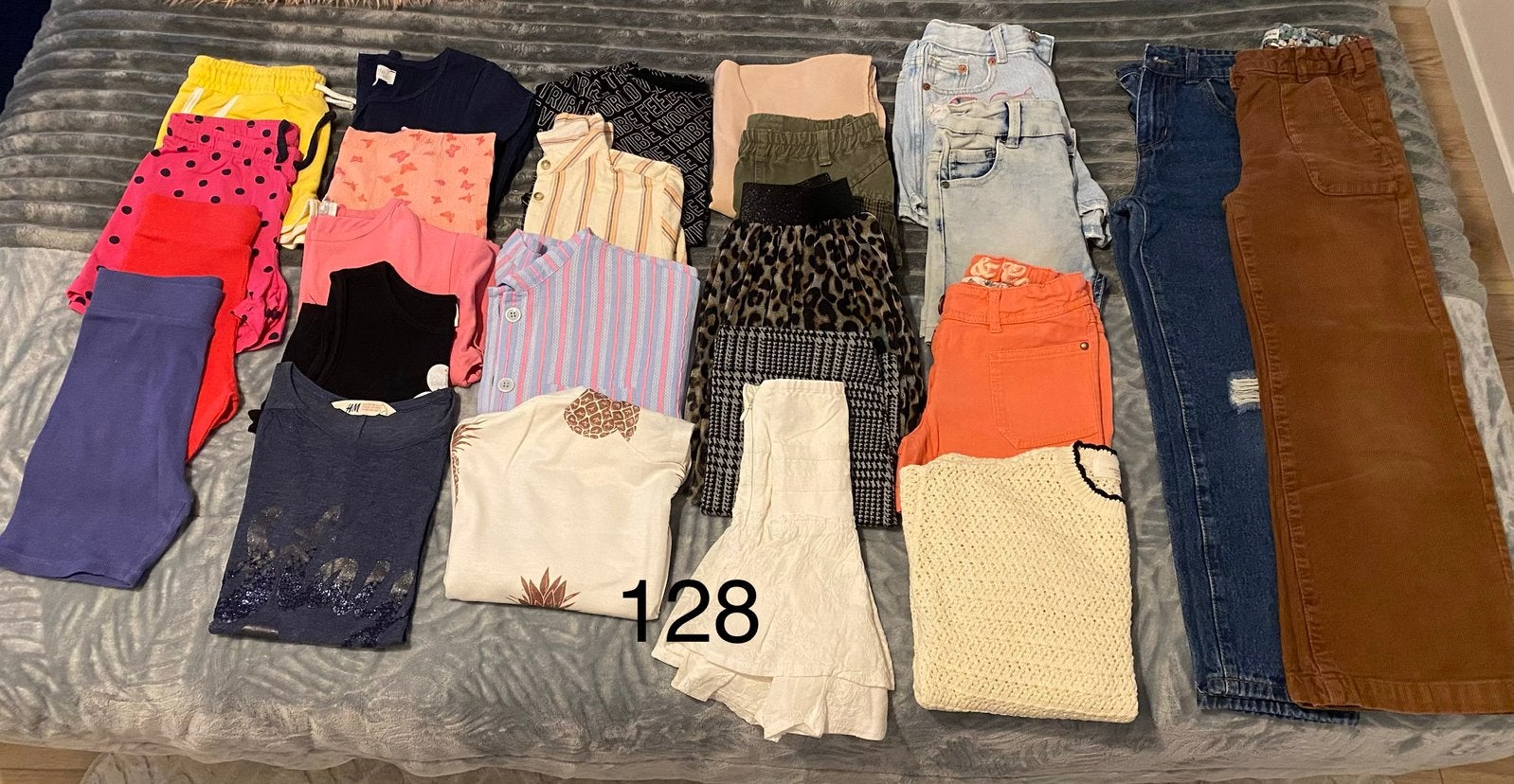 Groot kledingpakket – 128 maat, Kinderen en Baby's, Ophalen, Zo goed als nieuw
