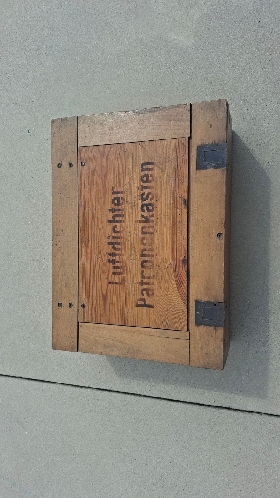 Patronenkasten 2cm, Enlèvement