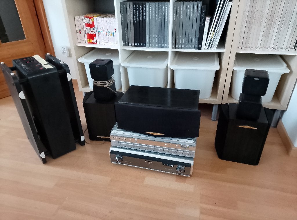 Enceinte (Kenwood,altec lansing) et lecteur home cinéma, Enlèvement, Utilisé