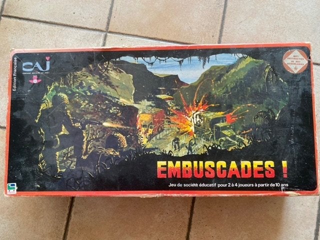 EMBUSCADES - fantastisch vintage spel jaren 70 - volledig, Verzenden