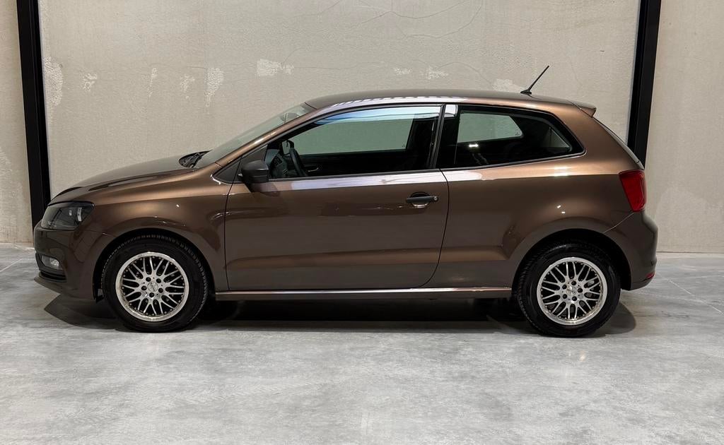 VW Polo 1.0 Cool & Sound 2015 | Euro 6 | Airco | Aluminium, Autos, Achat, Euro 6, Boîte manuelle, Noir