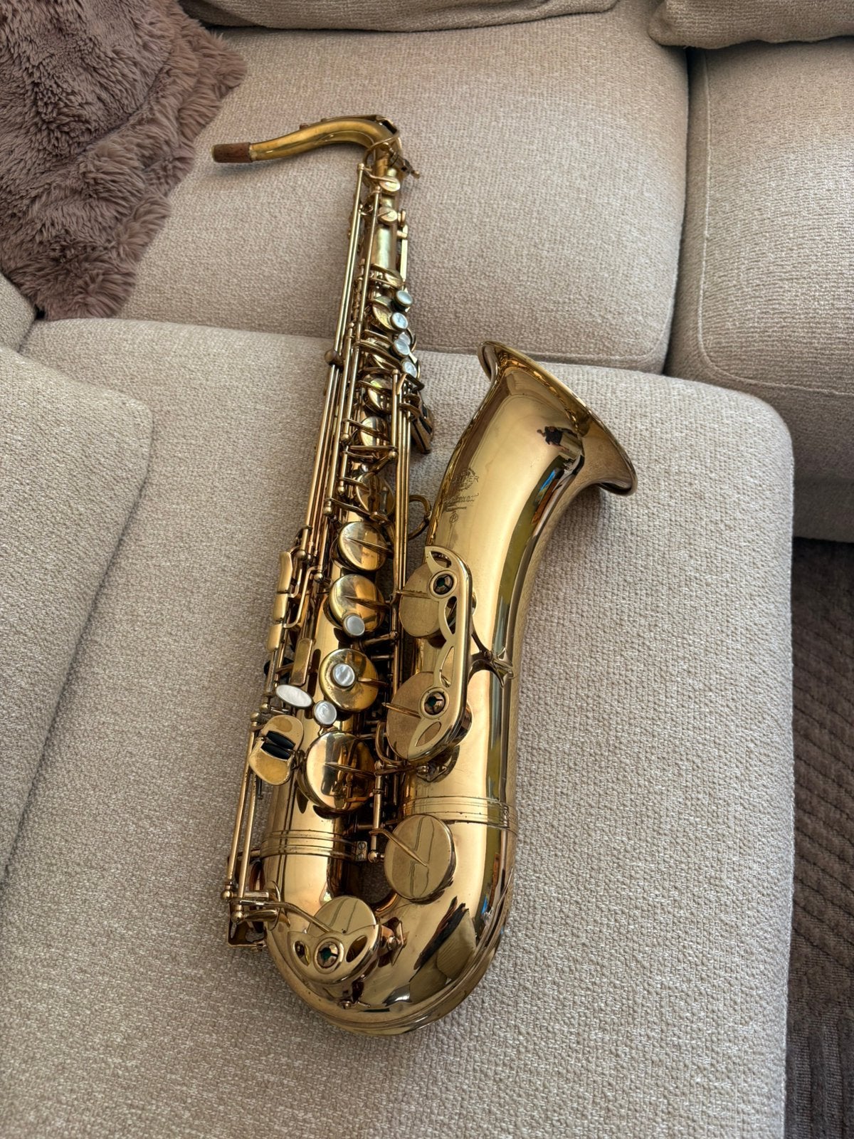 Saxophone ténor Selmer Mark VII, Muziek en Instrumenten, Blaasinstrumenten | Saxofoons, Ophalen, Gebruikt, Tenor, Met koffer
