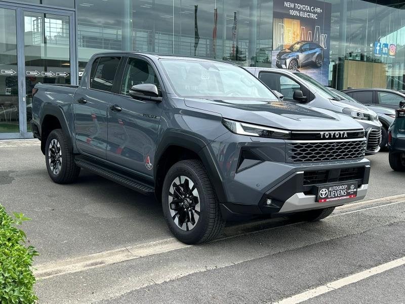 Toyota Hilux 2.8D MHEV STYLE  INCL HARD TOP, Auto's, Automaat, 4 deurs, Diesel, Zilver of Grijs