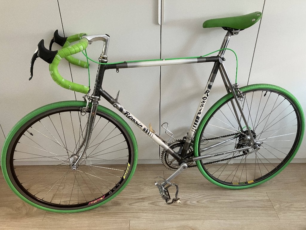 Vintage Rossin Racefiets - Mix Dura-Ace & Campagnolo, 59 cm of meer, Ophalen, Velgrem, Rossin