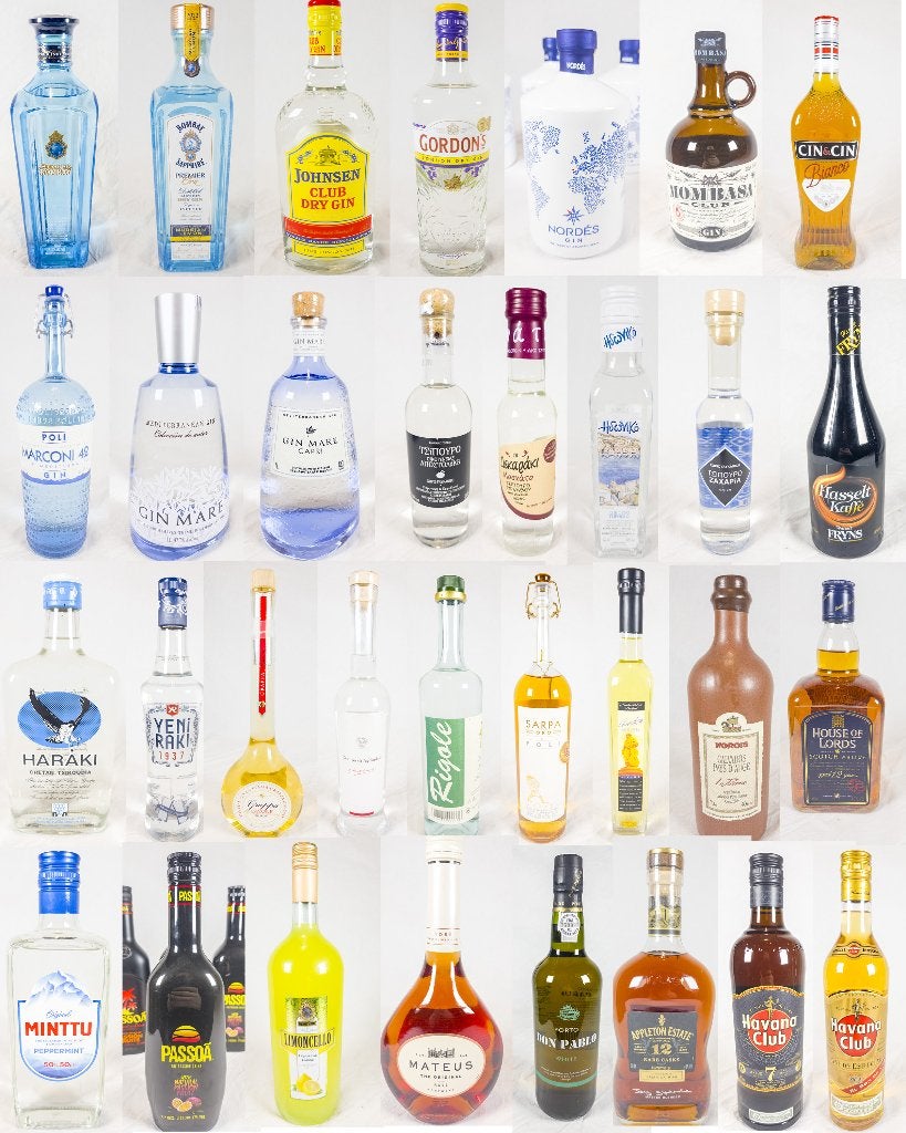 Collectie ongeopende flessen (Gin, Whisky, Rum, Digestief), Verzamelen, Ophalen, Overige gebieden, Overige typen, Nieuw