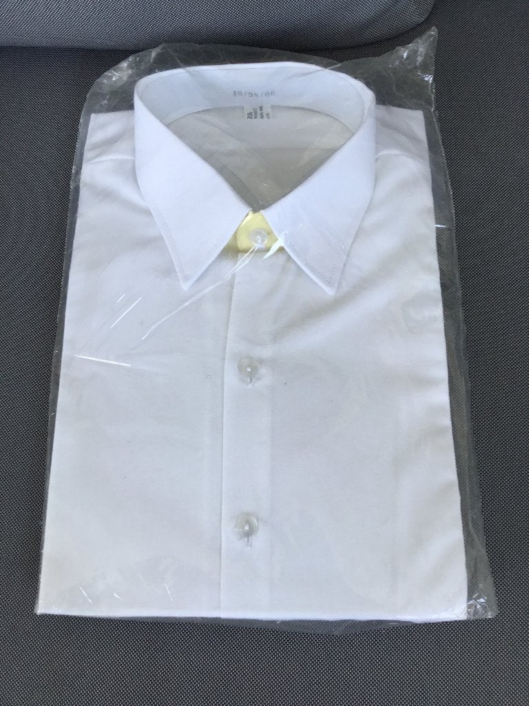 Wit herenhemd (5 stuks), Kleding | Heren, Overhemden, Ophalen, Andere, Wit, Nieuw
