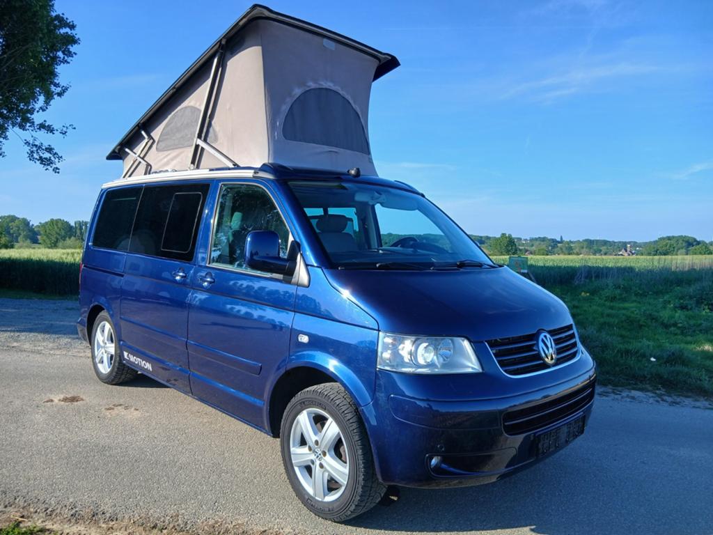 VW T5 CALIFORNIA 4 MOTION VOLLEDIGE OPTIE, Caravans en Kamperen, Mobilhomes, Elektrisch, Particulier, Hefdak, Automaat