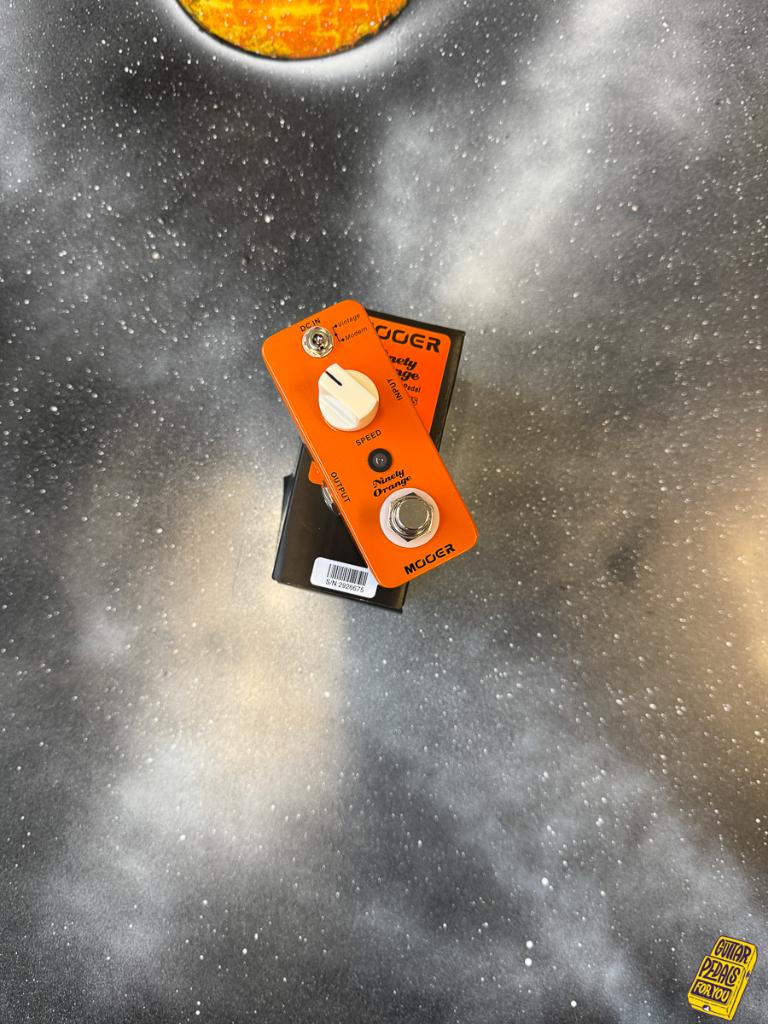 Mini-pédale Phaser Mooer Ninety Orange, Musique & Instruments, Effets, Utilisé, Autres types, Enlèvement ou Envoi