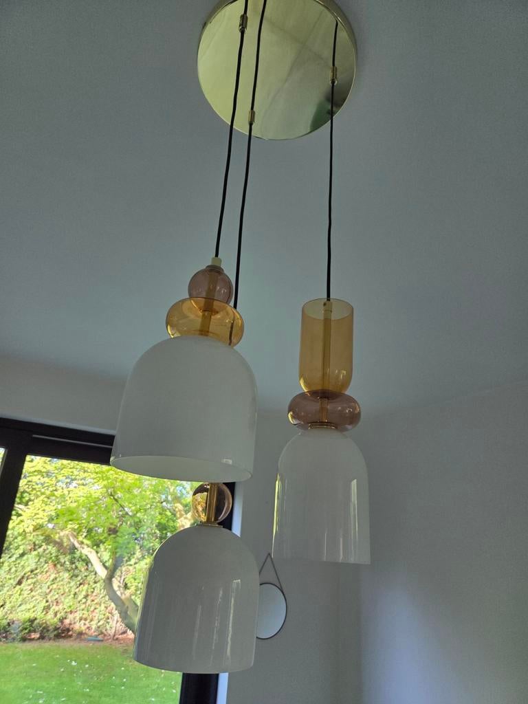 Pink Multi Whitney Cluster Pendant Lamp te koop., Enlèvement