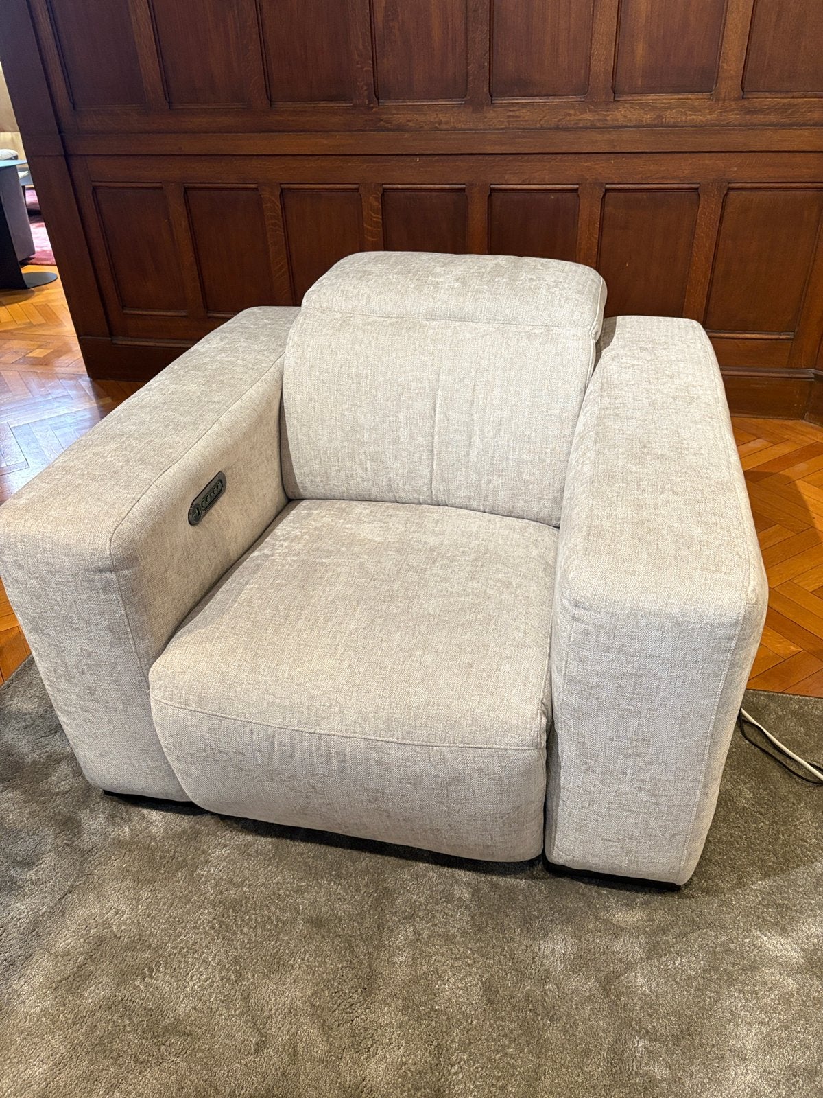 Fauteuil Relax 1 place Électrique NEUF Egoitaliano KUBY, Enlèvement, Neuf