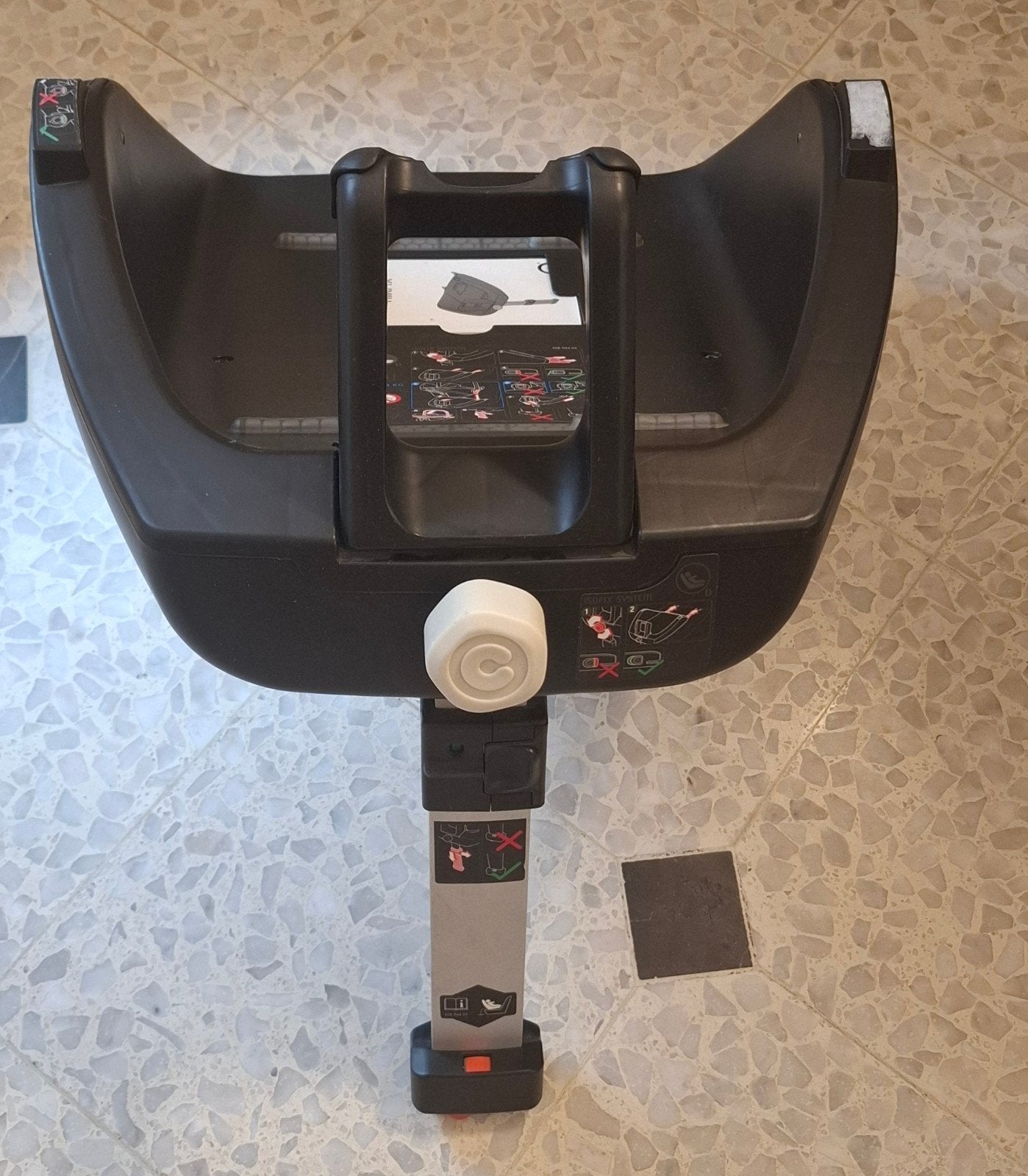 Système isofixe Concord, Enlèvement