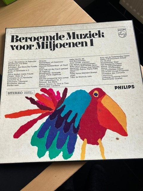 Beroemde Muziek Voor Miljoenen 1 vinyl 2 LP's, CD & DVD, Vinyles | Classique, Enlèvement ou Envoi, LP, Symphonie, Bach