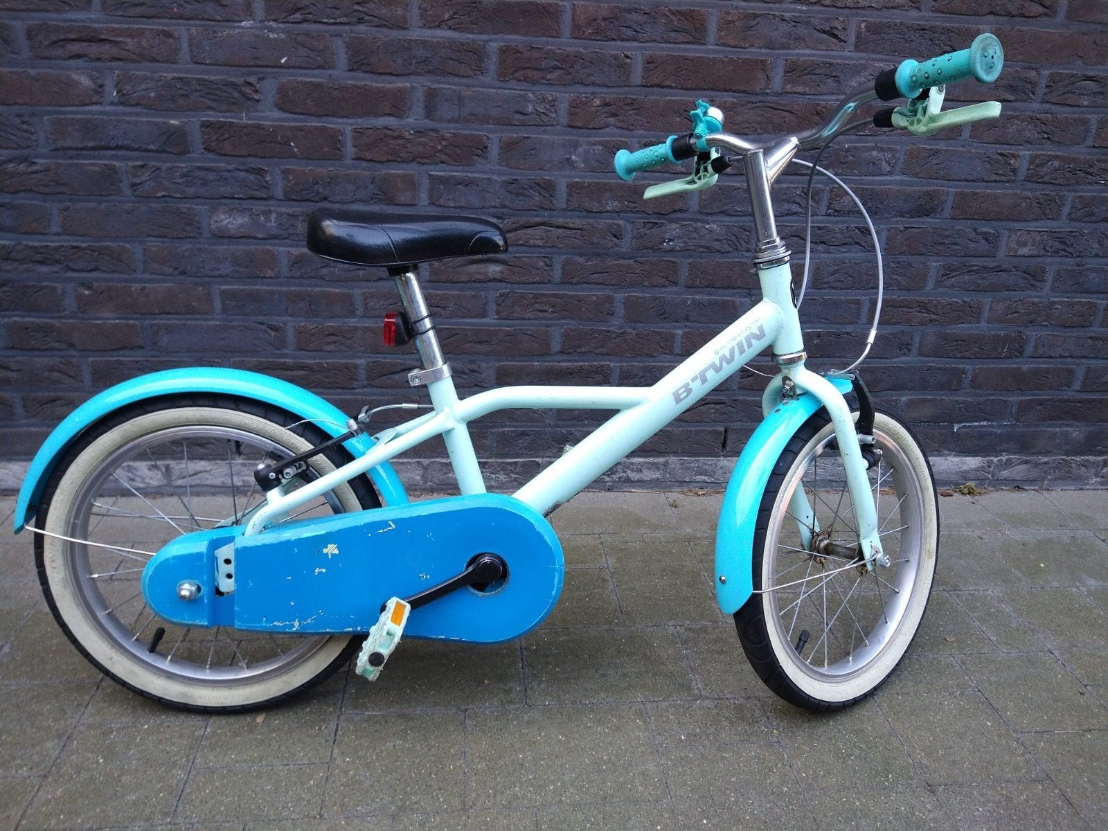 17 inch fiets, Ophalen