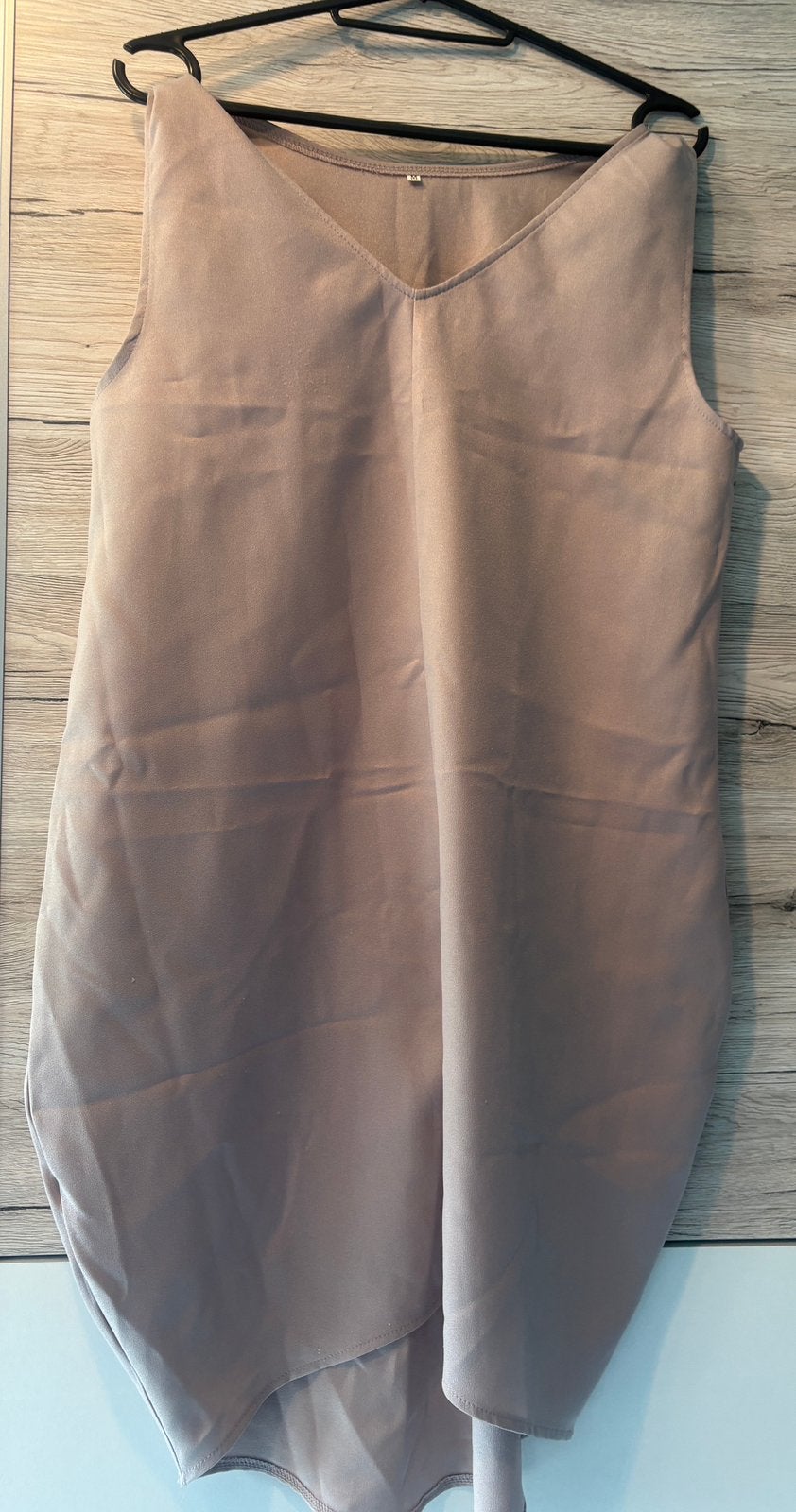 Robe  tunique T/M, Enlèvement, Comme neuf, Beige