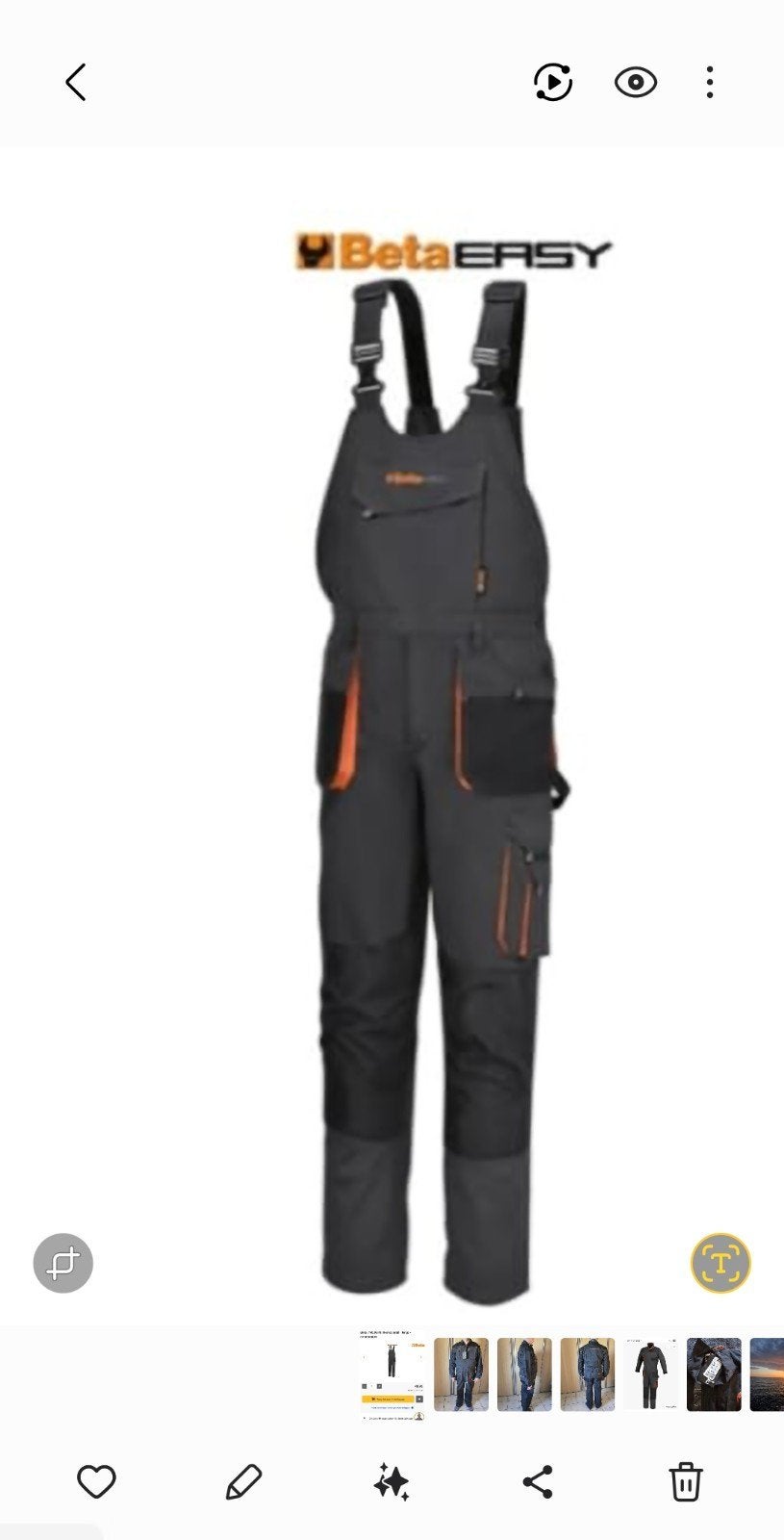 jardinière bêta taille L (52), Tuin en Terras, Werkkleding, Ophalen