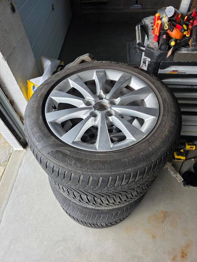 Velgen + winterbanden voor AUDI A6, Auto-onderdelen, Banden en Velgen, Ophalen