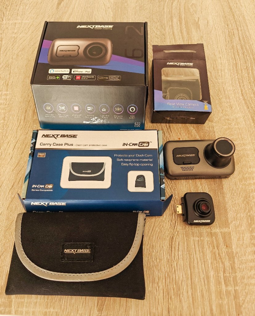 Hele mooie complete Nextbase 622GW Dashcam set te koop, Ophalen of Verzenden, Gebruikt