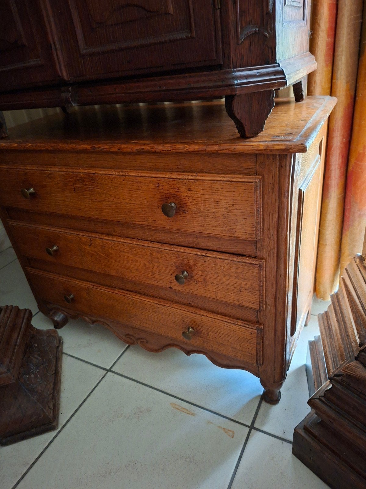 Rare commode de maîtrise XIXÈME, Enlèvement