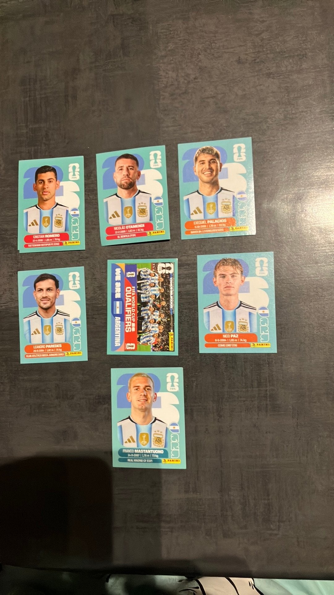 Panini stickers World Cup 2026 Argentië, Ophalen of Verzenden, Nieuw