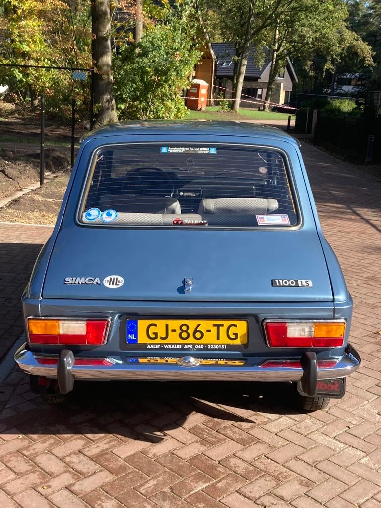 Simca 1100 half automaat (harde auto), foto 6