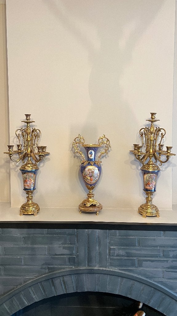 Garniture de cheminée, Antiquités & Art, Enlèvement
