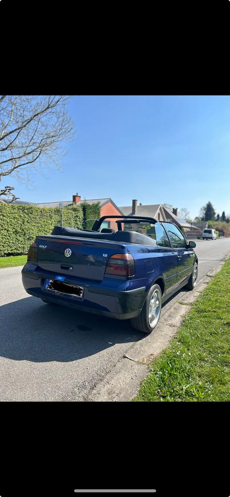 Golf 4 cabriolet, Auto's, Volkswagen, Particulier, Golf, Benzine, Euro 2, Cabriolet, 3 deurs, Blauw, Ophalen