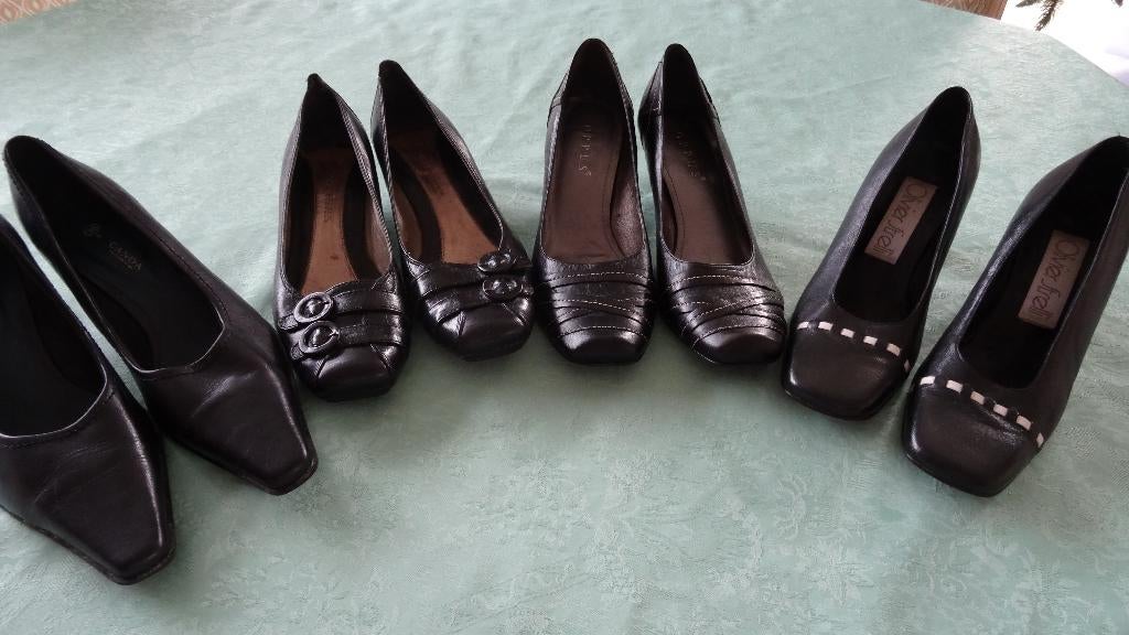 SCHOENEN A 6EUR/STUK, Kleding | Dames, Schoenen, Clarks/opus/strelli, Zwart, Ophalen of Verzenden, Schoenen met hoge hakken