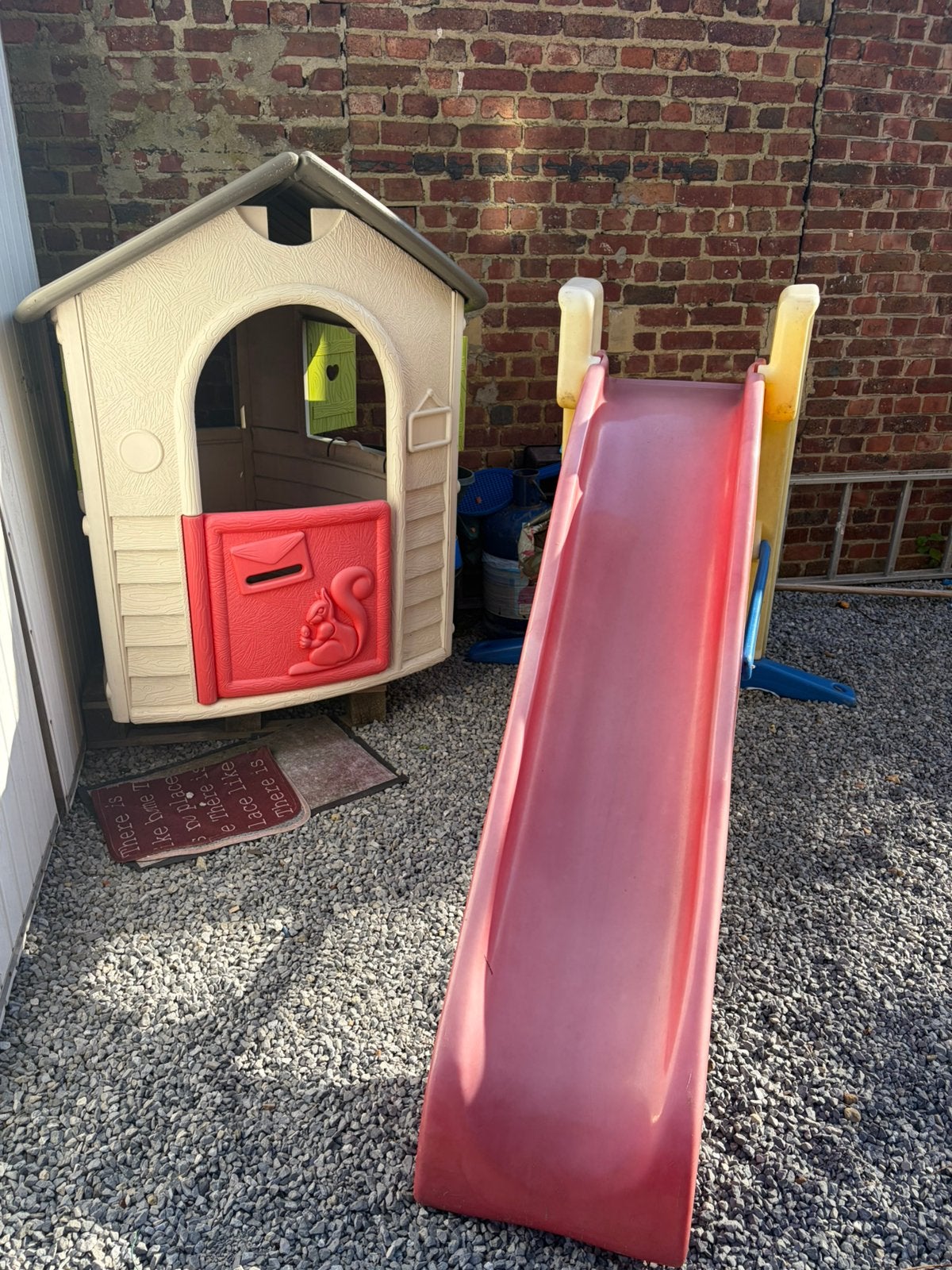 Maison smobi avec tobogan chicco, Ophalen, Gebruikt, Plastic