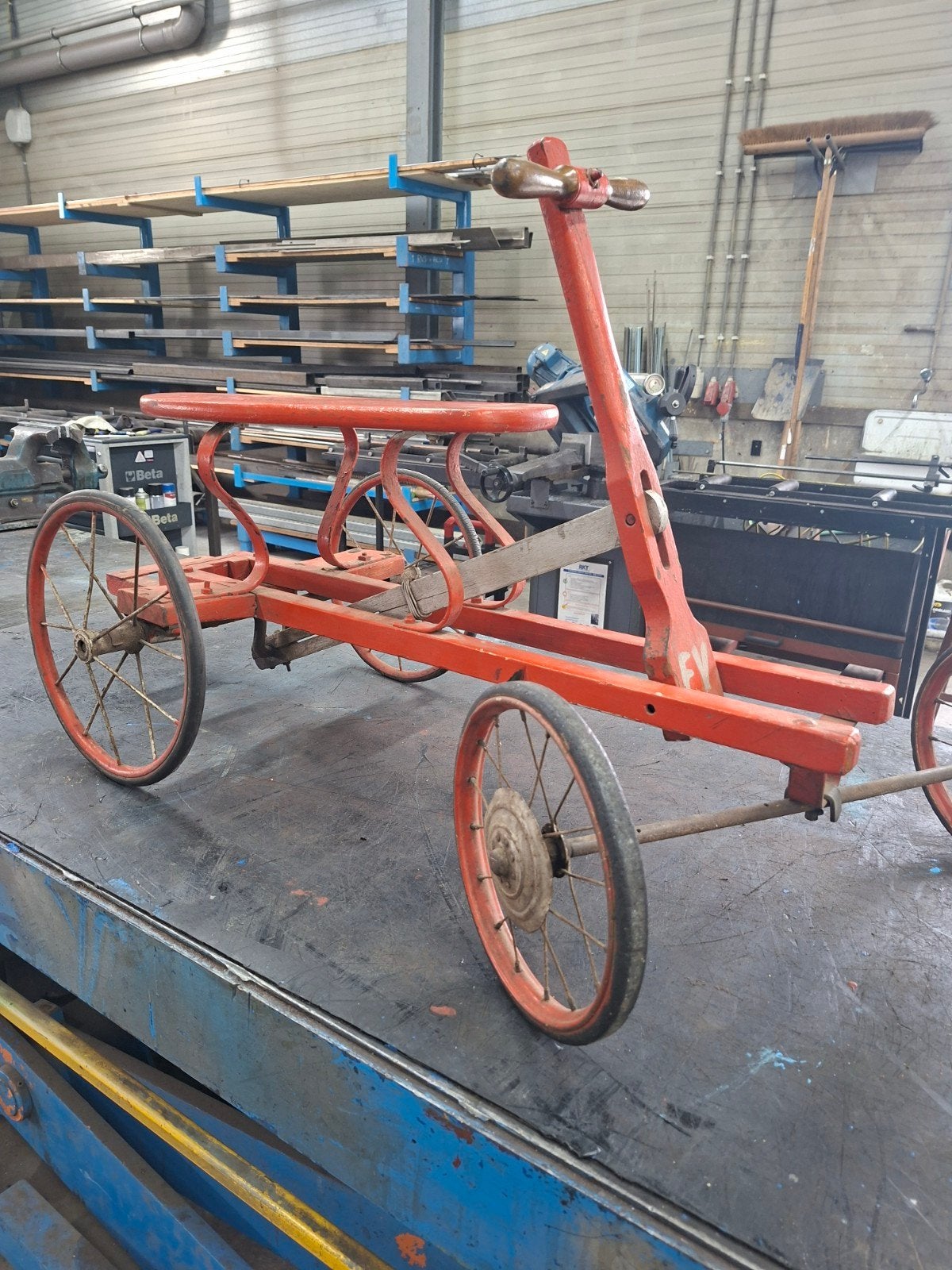Te koop antiek, Ophalen