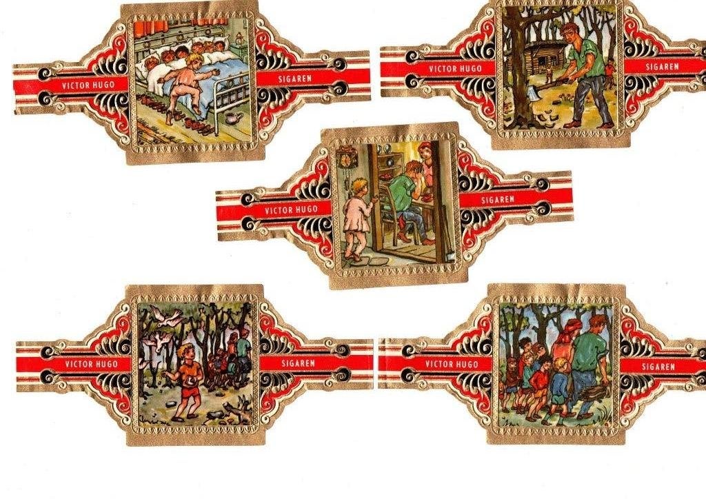 BANDEAUX À CIGARES PETIT POUCE, Enlèvement ou Envoi, Utilisé, Bagues de cigare