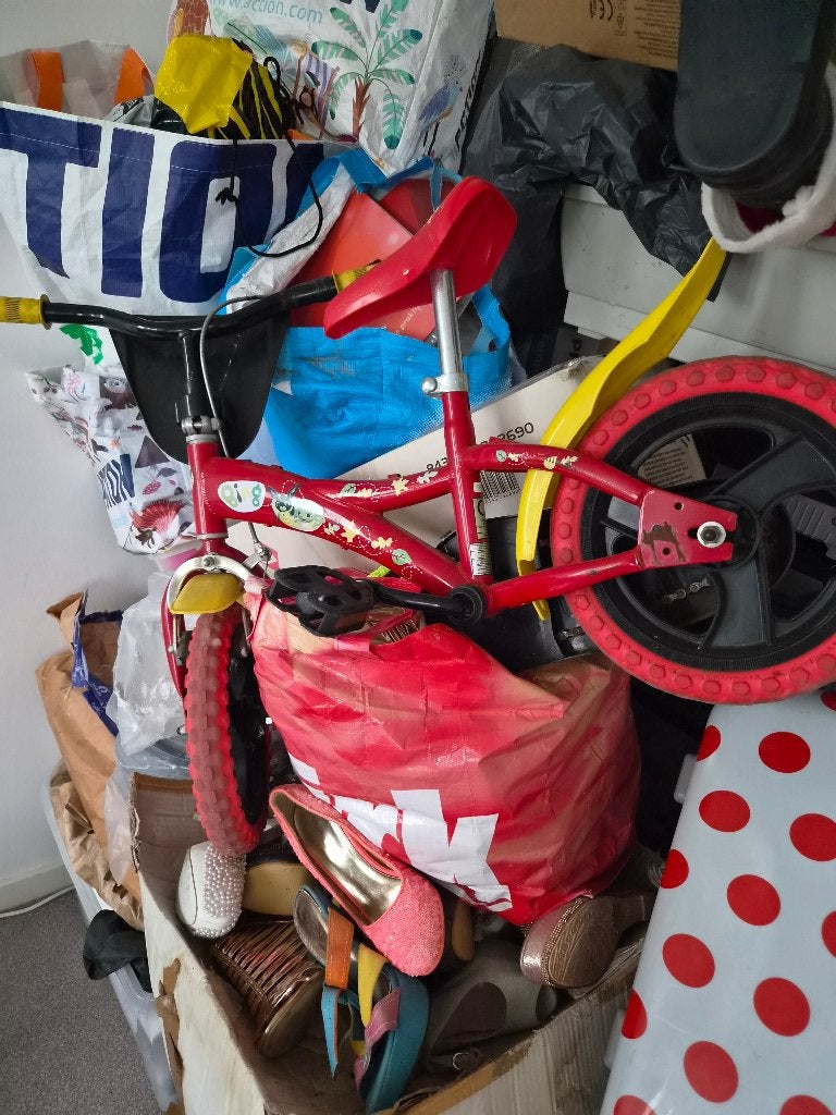 Kinder fiets, Fietsen en Brommers, Ophalen, Gebruikt, Zijwieltjes