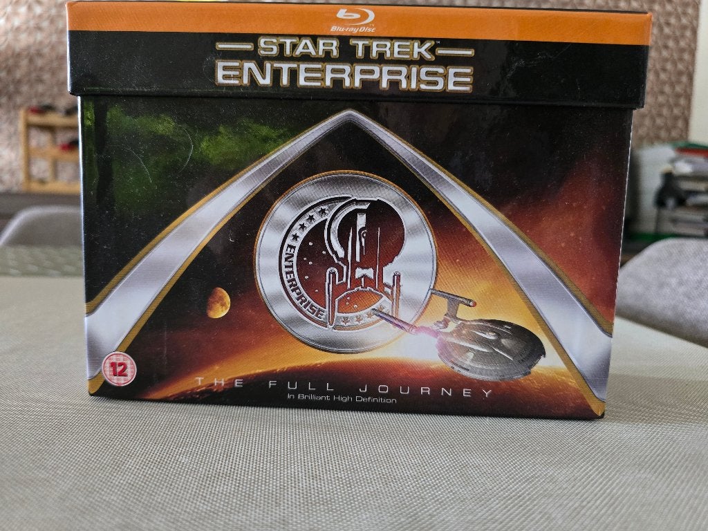Star trek , Enterprise, blu ray... the full journey, CD & DVD, Blu-ray, Série, Anglais, Coffret, Néerlandais