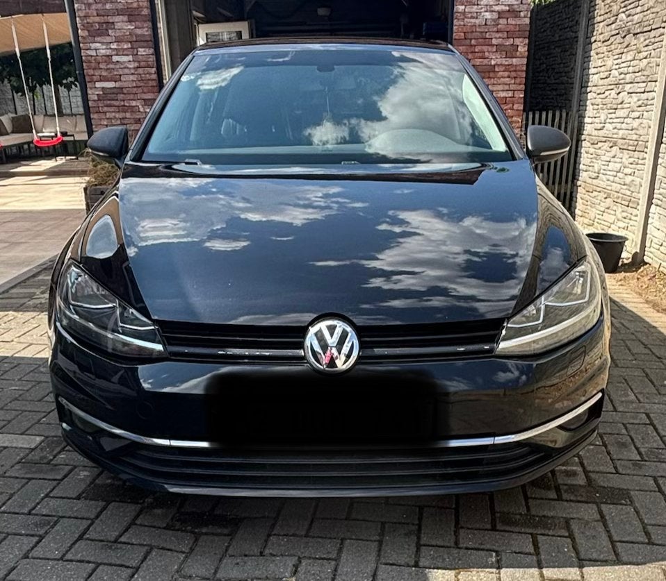 Zwarte vw golf 7, Autos, Volkswagen, Bluetooth, Achat, Euro 6, 5 portes
