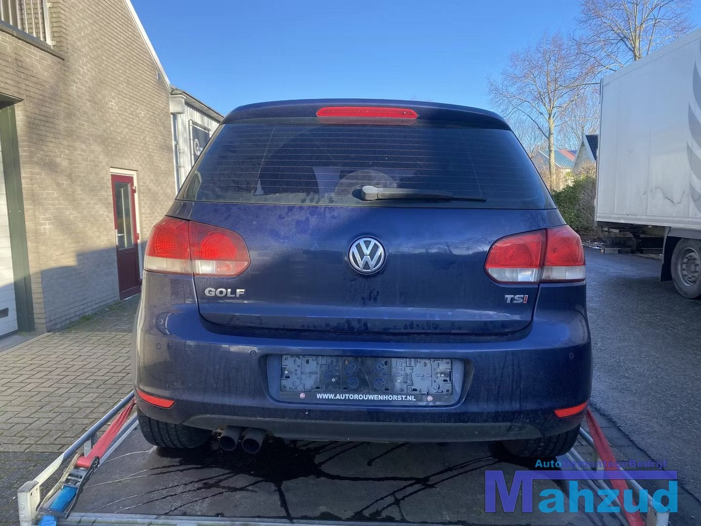VW GOLF 6 Rechts binnen achterlicht 2009-2013, Gebruikt, Volkswagen, Volkswagen AG, Vw@volkswagen.de