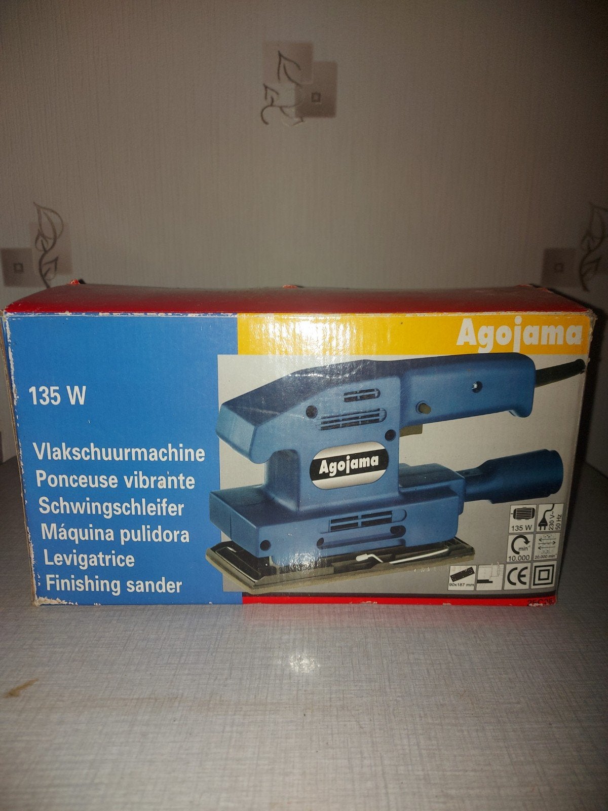 Ponceuse vibrante, Enlèvement, Comme neuf, Moins de 600 watts