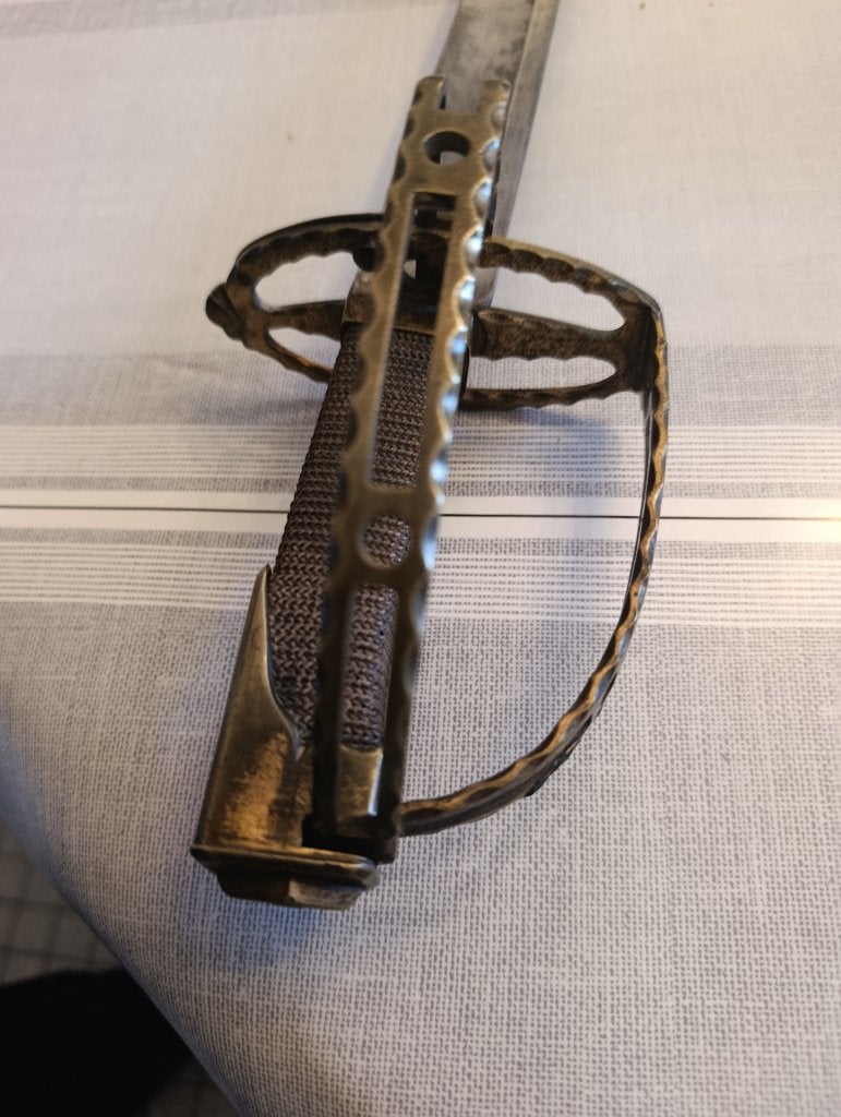 tres beau sabre garde tournante empire revolution, Collections, Objets militaires | Général, Enlèvement ou Envoi