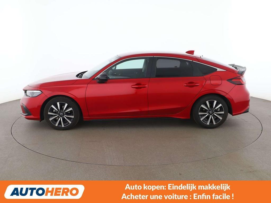 Honda Civic 2.0 e:HEV Elegance (bj 2025, automaat), Auto's, Stof, Gebruikt, 5 deurs, Hybride Elektrisch/Benzine