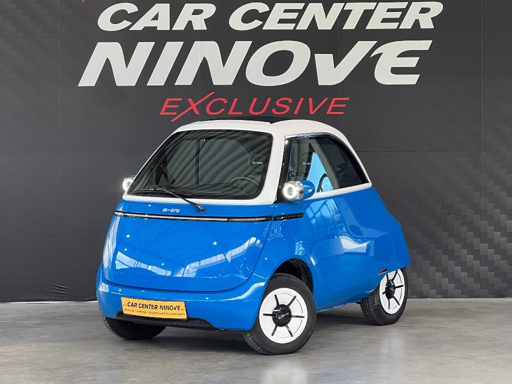 Micro Microlino Pionier Series 10.5 kWh * Atlantis Blue-Whit, Auto's, Automaat, Achterwielaandrijving, Euro 6, Grijs