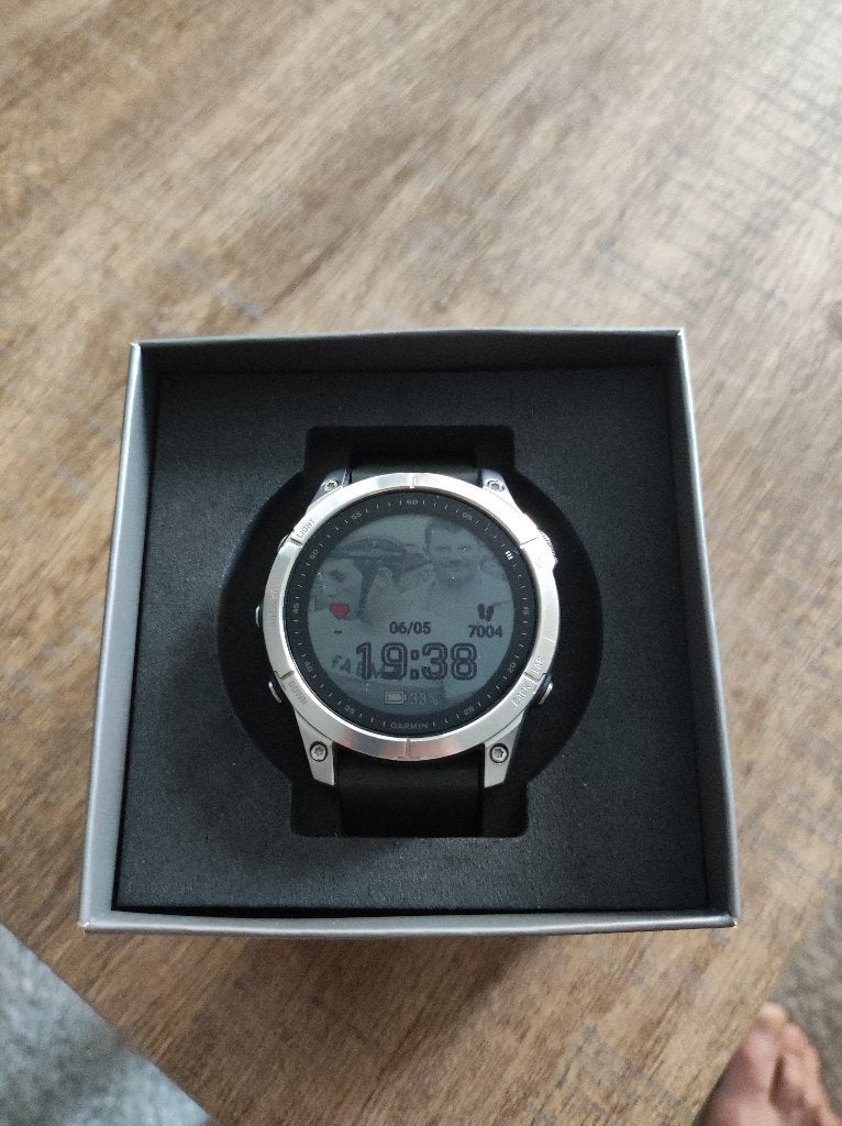 Montre de sport Garmin Fenix 7, Étanche, Gris, Garmin, Comme neuf